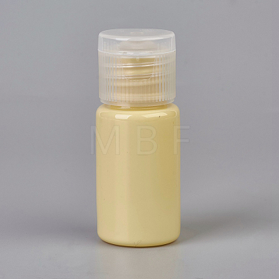 10ml Macaron Color PET Plastic Empty Flip Cap Bottles MRMJ-WH0025-A-05-1