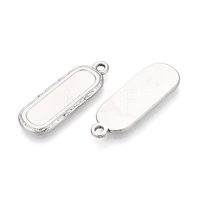 304 Stainless Steel Pendant Cabochon Settings STAS-N108-61P-1