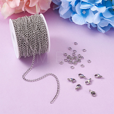 Yilisi DIY Chain Bracelets & Necklaces Kits DIY-YS0001-20P-1