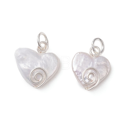 Natural Keshi Pearl Heart Charms PALLOY-JF04809-02-1