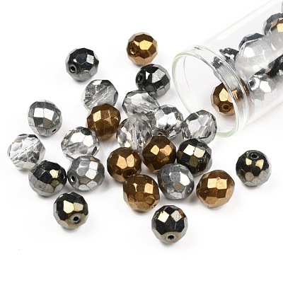 Fire-Polished Czech Glass Beads LAMP-O017-151-KM10-1
