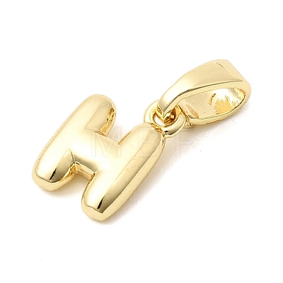 Brass Letter Charms LS-KK-G554-22G-H-1