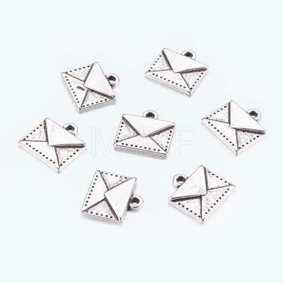 Tibetan Style Mail Charms X-EA10712Y-1