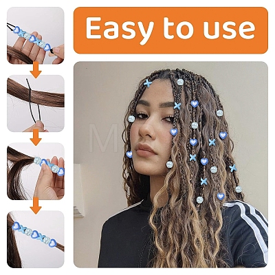Acrylic Hair Braiding Twist Styling Tool Set DIY-FZC0002-01B-1