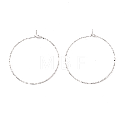 316 Surgical Stainless Steel Hoop Earrings Findings STAS-D183-02P-03-1