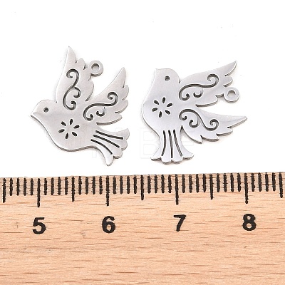 Religion 304 Stainless Steel Charms LS-STAS-E521-07P-09-1