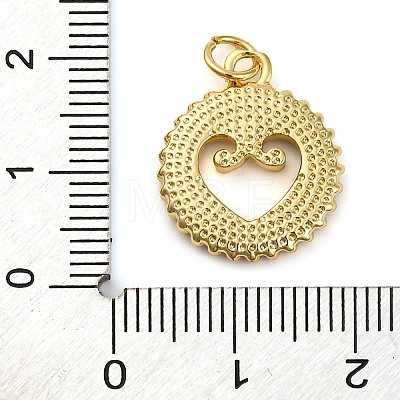 Brass Enamel Pendants KK-K339-07G-01-1