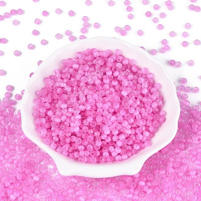 Drawbench Style Glass Seed Beads SEED-N008-11F-1
