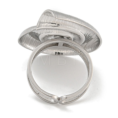 304 Stainless Steel Ring for Women RJEW-U014-03P-1