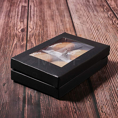 Foldable Kraft Paper Jewelry Boxes CON-WH0068-52A-1
