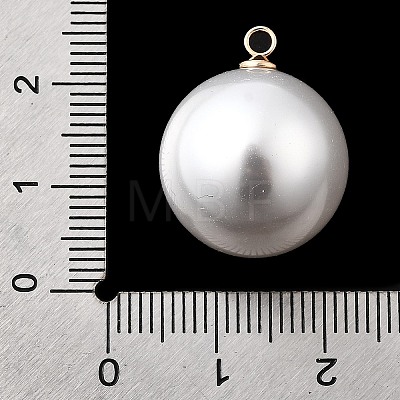 ABS Plastic Imitation Pearl Pendants FIND-H052-01J-04KCG-1