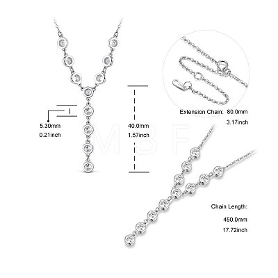 SHEGRACE Brass Pendant Necklaces JN927A-1