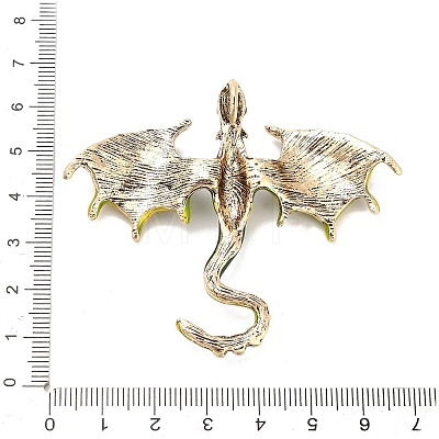 Alloy Rhinestone Big Pendants X-FIND-I060-01AG-03-1