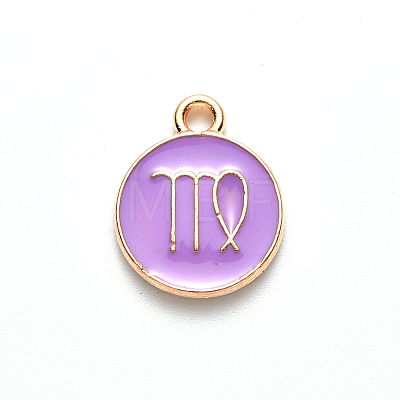 Alloy Enamel Pendants LS-ENAM-S124-01A-01B-1