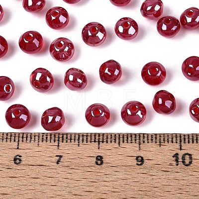 Opaque Colours Glass Seed Beads SEED-N007-34E-1