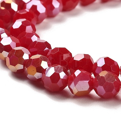 Opaque Glass Beads Stands EGLA-A035-P6mm-B16-1