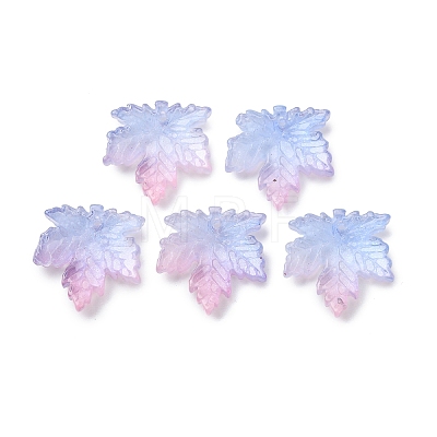 Two Tone Transparency Glass Pendants GLAA-T025-80F-1