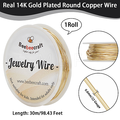 Beebeecraft Eco-Friendly Copper Wire CWIR-BBC0001-03A-LG-1