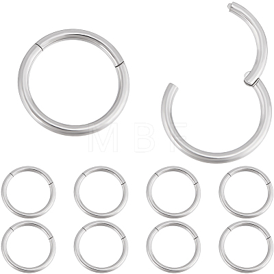 10Pcs 316L Stainless Steel Sleeper Earrings EJEW-BBC0001-56A-1