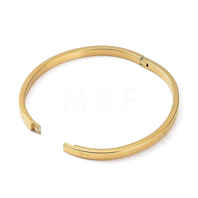 3Pcs 3 Color 304 Stainless Steel Grooved Bangles Set BJEW-F464-03-1