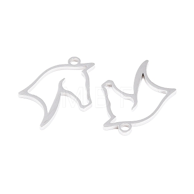 Non-Tarnish 201 Stainless Steel Pendants STAS-T063-167P-1
