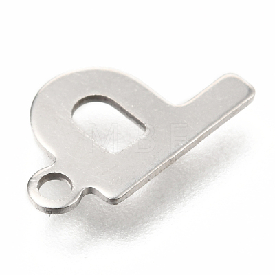 Non-Tarnish 201 Stainless Steel Charms STAS-C021-06P-P-1