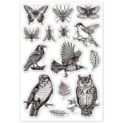 Custom PVC Plastic Clear Stamps DIY-WH0448-0664-1