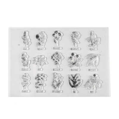 Silicone Stamps DIY-K021-A01-1