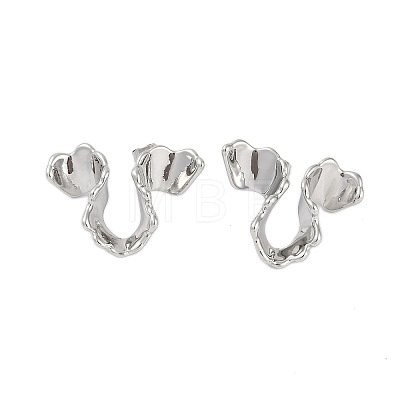 304 Stainless Steel Stud Earrings for Women EJEW-K281-27P-1