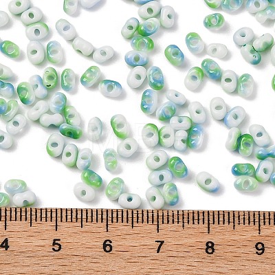 Baking Paint Glass Seed Beads SEED-C003-01B-1