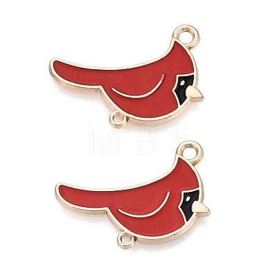 Alloy Enamel Connector Charms PALLOY-Q467-01G-04-1