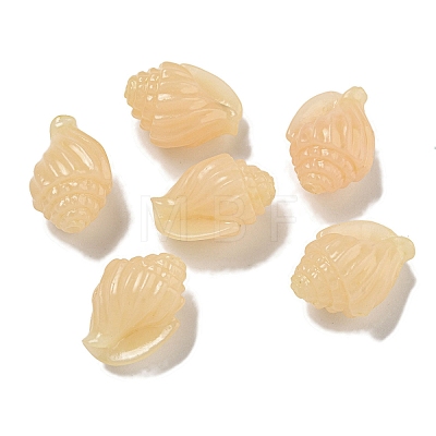 Synthetic Coral Carved Beads Strands CORA-I023-07A-1