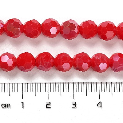 Opaque Glass Beads Stands EGLA-A035-P8mm-B16-1