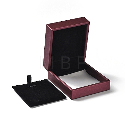 Cloth Pendant Necklace Storage Boxes CON-M009-01B-1