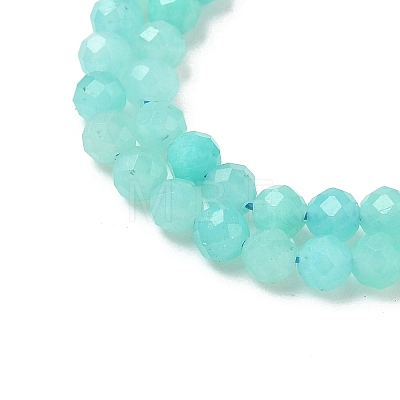 Natural Amazonite Beads Strands G-F509-25-4mm-1