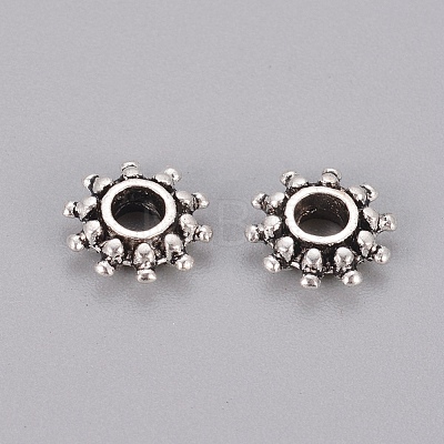 Tibetan Style Spacer Beads LFH10384Y-NF-1