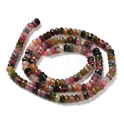 Natural Tourmaline Beads Strands G-Q002-A01-01-1