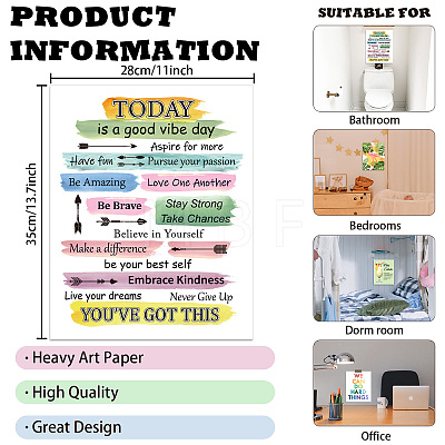 Rectangle with Face Pattern Paper DIY-WH0349-119W-1