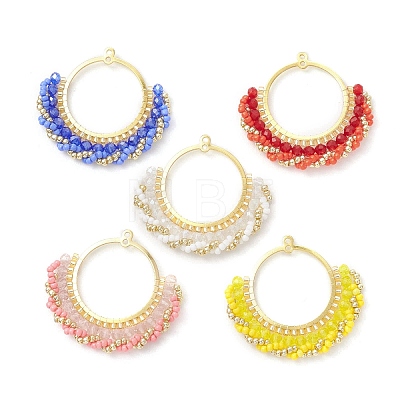 Glass Pendants PALLOY-MZ01278-1
