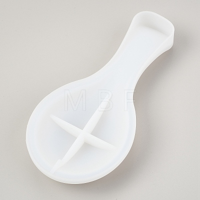 Large Spoon Holder Silicone Molds X-DIY-I046-05-1
