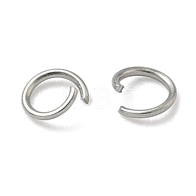 Non-Tarnish 304 Stainless Steel Open Jump Rings X-STAS-E066-01-3mm-1