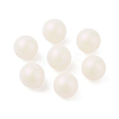 ABS Plastic Imitation Pearl Beads OACR-B026-01-1