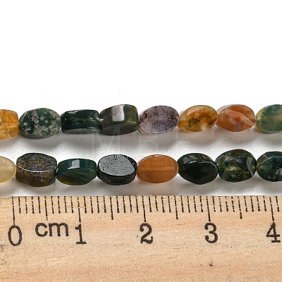 Natural Indian Agate Beads Strands G-M420-H04-03-1