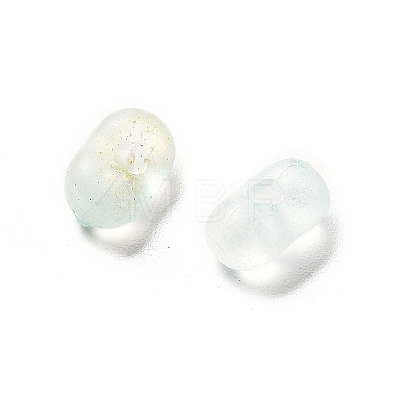 Gradient Color Transparent Frosted Acrylic Beads X1-OACR-M023-06B-1