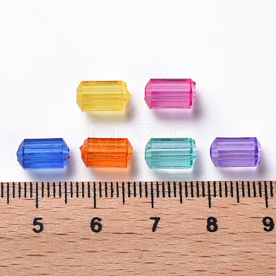Transparent Acrylic Beads TACR-S154-27B-1