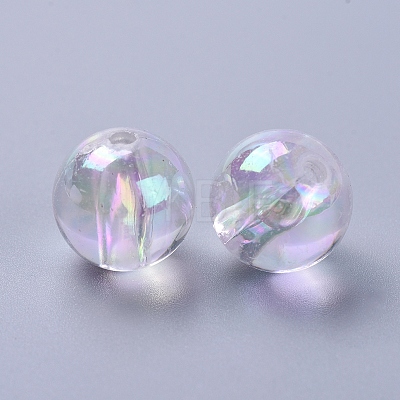 Eco-Friendly Transparent Acrylic Beads LS-PL736-2-1
