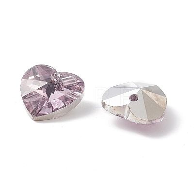 Faceted Glass Charms X-RGLA-L026-B11-1