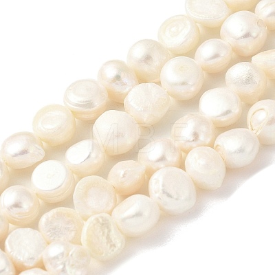 Natural Cultured Freshwater Pearl Beads Strands PEAR-A006-09A-1
