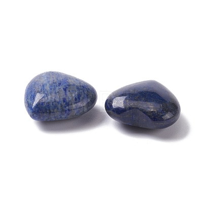 Natural Lapis Lazuli Heart Love Stone G-K416-04F-1