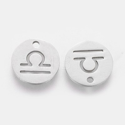 304 Stainless Steel Charms STAS-Q201-T095-7-1